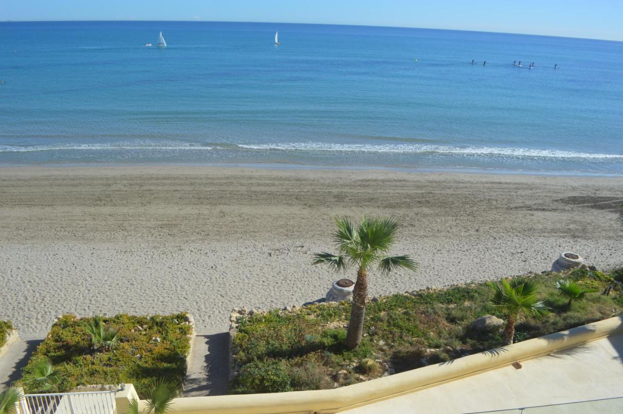 Excepcional Apartamento Amanecer Al Borde De Playa Y Mar, En Chalet Roquetes Аликанте Экстерьер фото