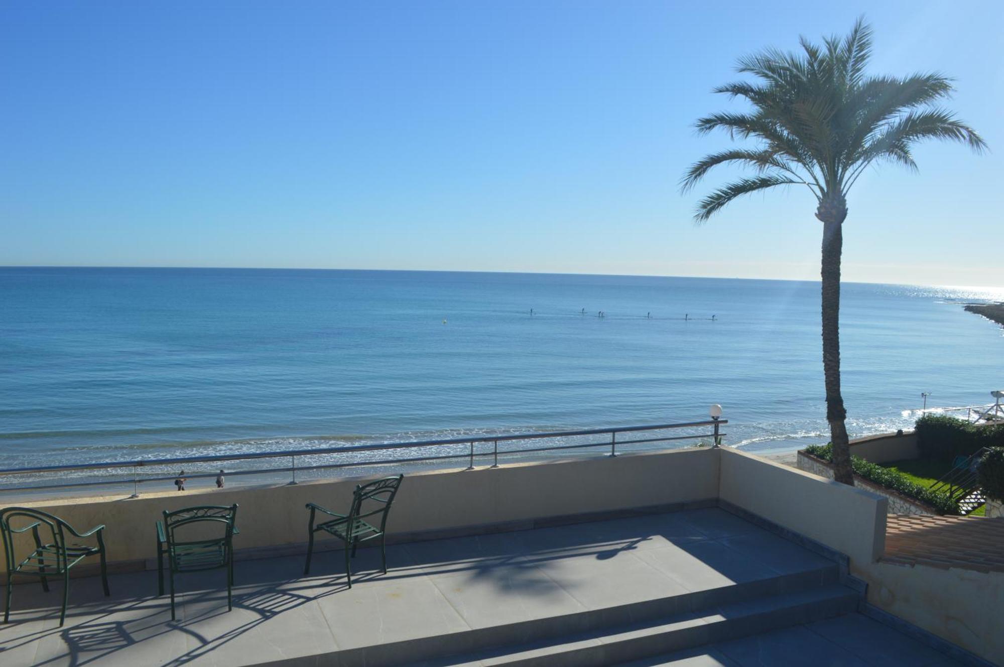 Excepcional Apartamento Amanecer Al Borde De Playa Y Mar, En Chalet Roquetes Аликанте Экстерьер фото