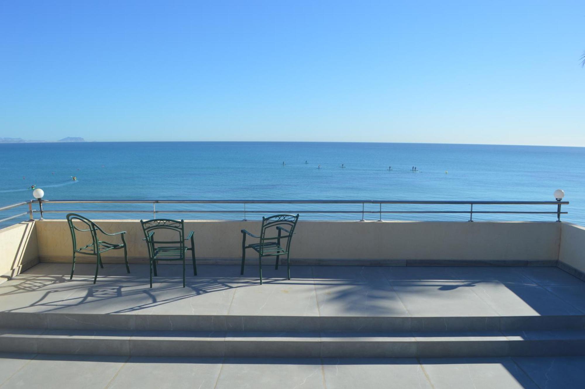 Excepcional Apartamento Amanecer Al Borde De Playa Y Mar, En Chalet Roquetes Аликанте Экстерьер фото