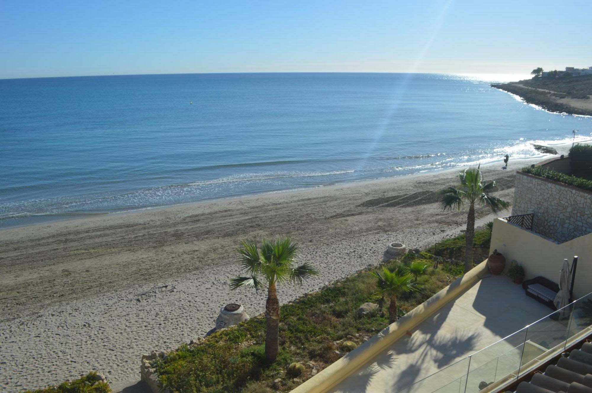 Excepcional Apartamento Amanecer Al Borde De Playa Y Mar, En Chalet Roquetes Аликанте Экстерьер фото