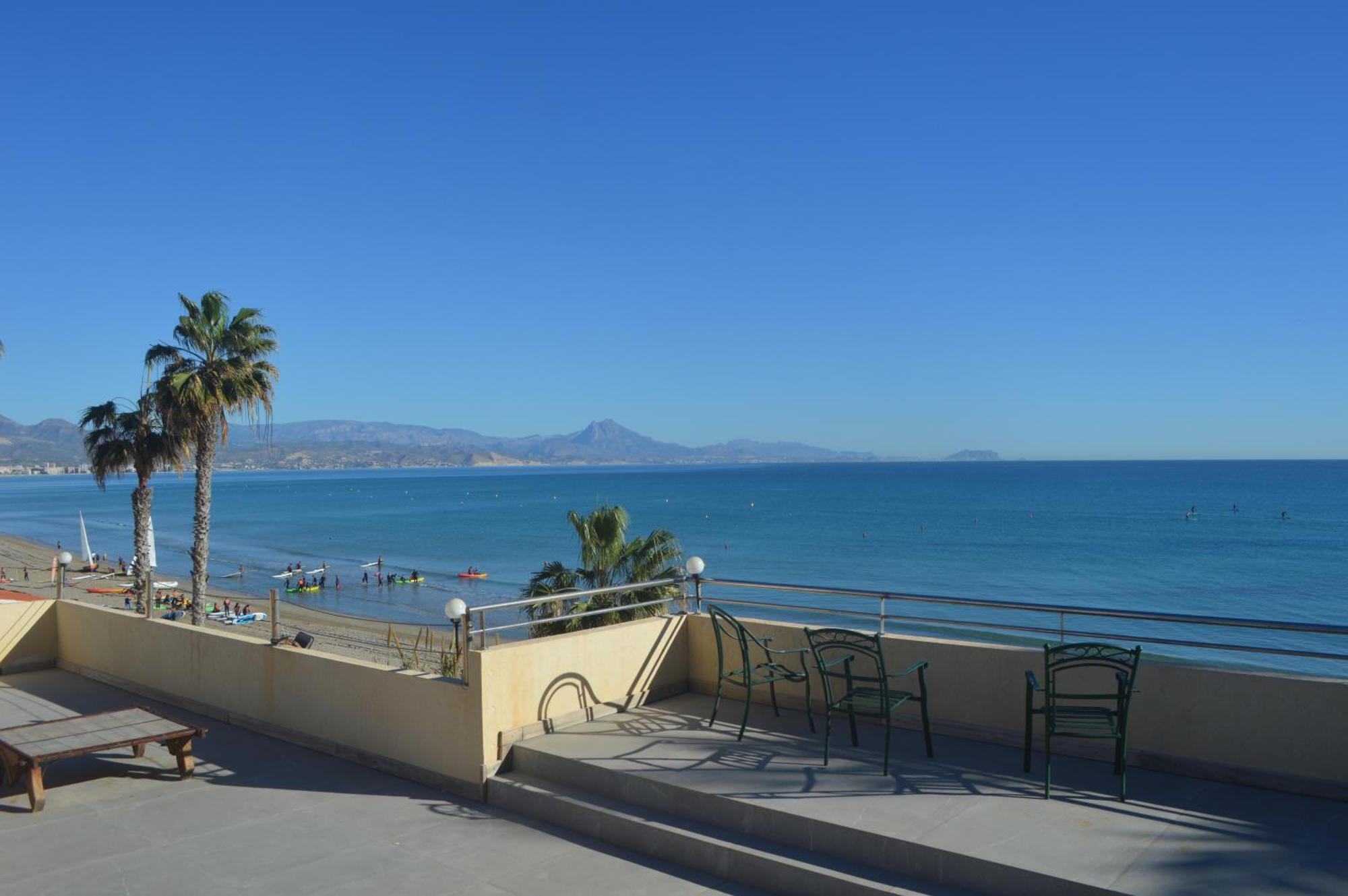 Excepcional Apartamento Amanecer Al Borde De Playa Y Mar, En Chalet Roquetes Аликанте Экстерьер фото