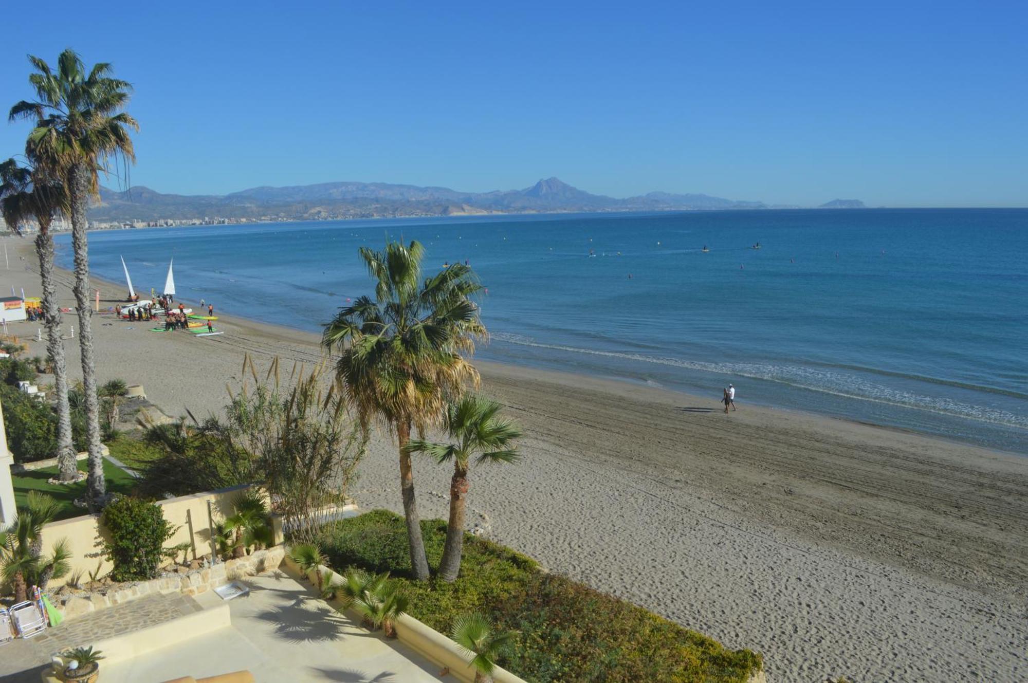 Excepcional Apartamento Amanecer Al Borde De Playa Y Mar, En Chalet Roquetes Аликанте Экстерьер фото
