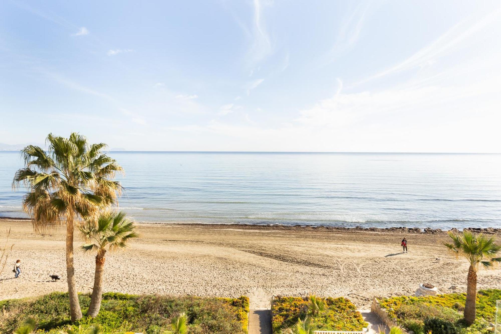 Excepcional Apartamento Amanecer Al Borde De Playa Y Mar, En Chalet Roquetes Аликанте Экстерьер фото